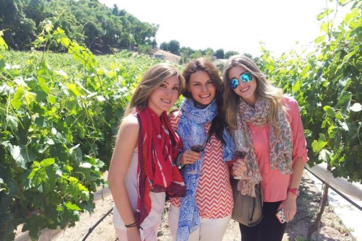 Enjoying a chauffeured winery tour in San Diego